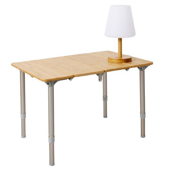 Фонарь кемпинговый Bo-Camp Cambridge Rechargeable 200 Lumen Bamboo/White (5818792) DAS1501 фото