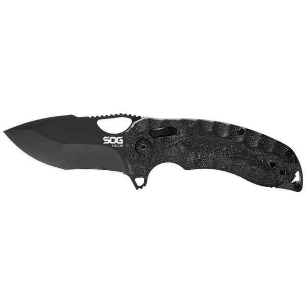 Розкладний ніж SOG Kiku XR &mdash; Чорний 729857010061 фото