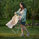 Стілець складаний туристичний Naturehike CNH23JU13002, сталевий каркас, тканина Oxford 600D, графіт 6976023923043 фото 3