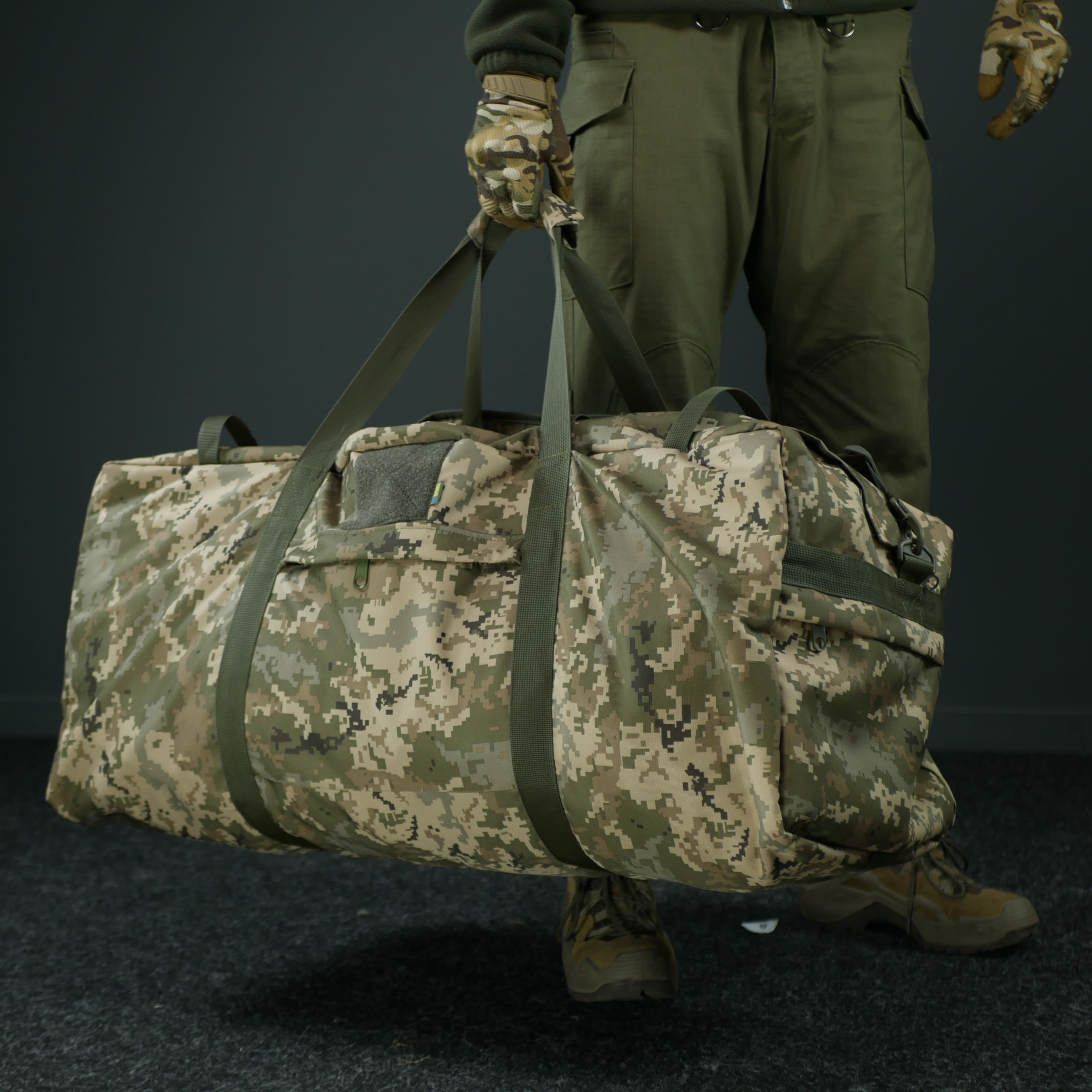 Сумка 130л Пиксель KIBORG BAG — 5