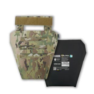 Защита паха (напашник-фартук) Militex с баллистической защитой 2 класс cordura USA Мультикам 17011-2-К фото