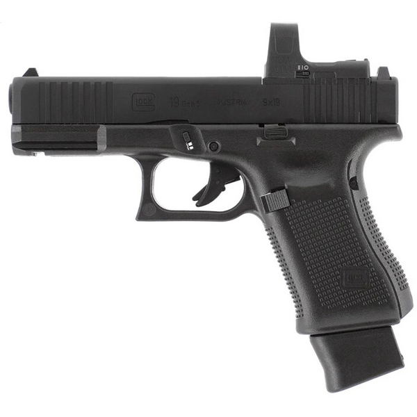 Пневматичний пістолет Umarex Glock 19 Gen5 MOS CO₂ Blowback 4,5 мм Black 5.8460 фото