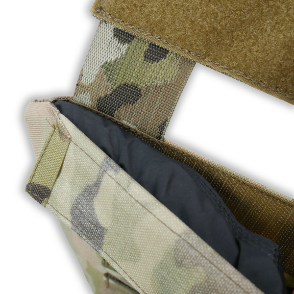 Защита паха (напашник-фартук) Militex с баллистической защитой 2 класс cordura USA Мультикам 17011-2-К фото