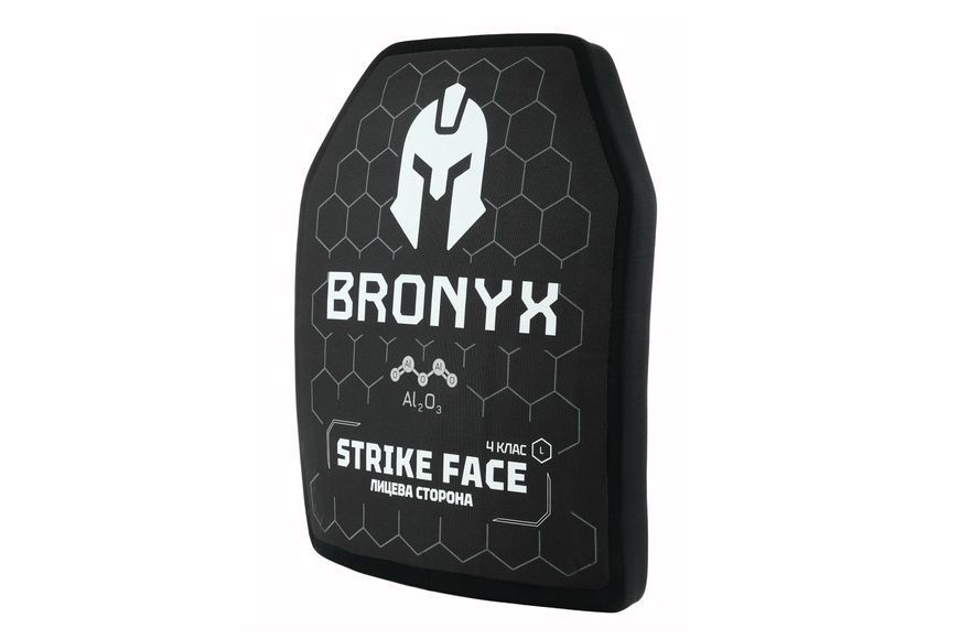 Комплект бронеплит (2шт) Bronyx (5.6 кг) (4 класс) 270*330 BRO-CAP4W-L-ALO-B фото