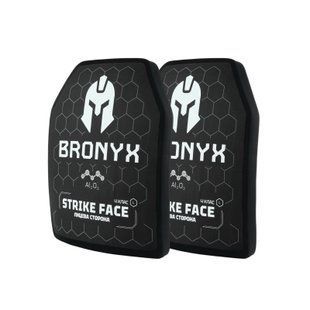 Комплект бронеплит (2шт) Bronyx (4.72 кг) (4 класс) 250*300 BRO-CAP4W-M-ALO-B фото