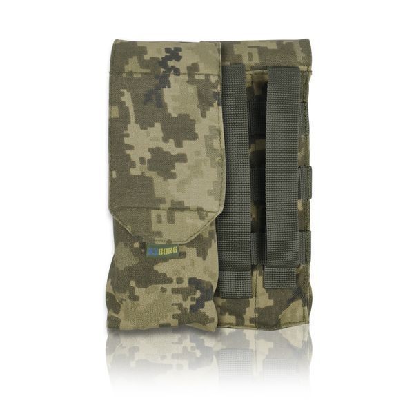 Підсумок під 2 магазина KIBORG GU Double Mag Pouch Піксель 2305-0122-00 фото