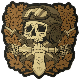 ПВХ патч "ПРИМАРНИЙ ТАНКІСТ" койот PATCH-0335 фото