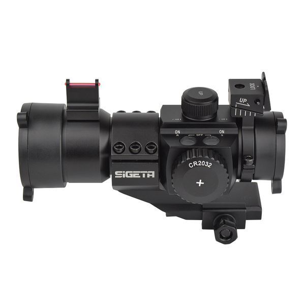 Коліматорний приціл SIGETA EasyDot 1x30 Red/Green Killflash 65710-db фото