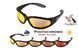Окуляри фотохромні (захисні) Global Vision Hercules-1 PLUS Photochromic (G-Tech&trade; red) Anti-Fog, фотохромні дзеркальні червоні 1ГЕР124-91П фото 1